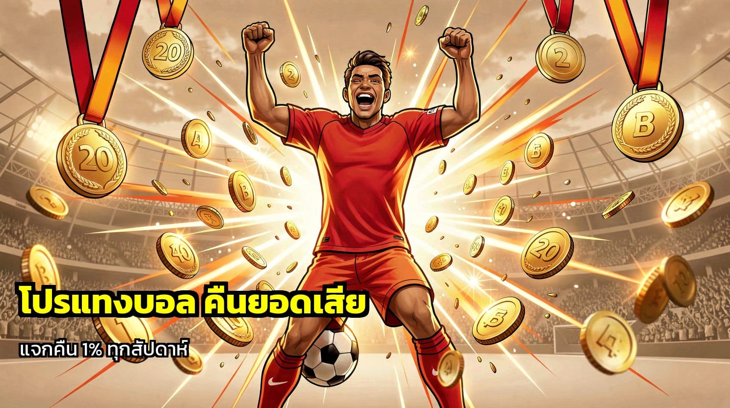 โปรแทงบอล คืนยอดเสีย